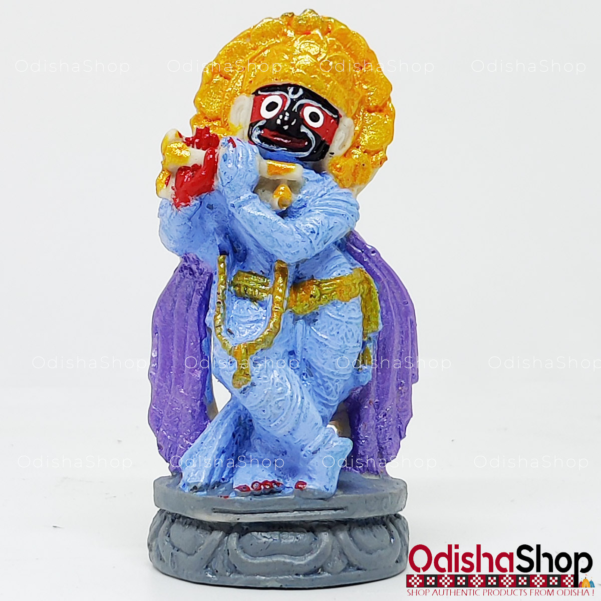 Lord Jagannath Krishna Avatar Idol For Puja Gifting Car Dashboard Home Decor