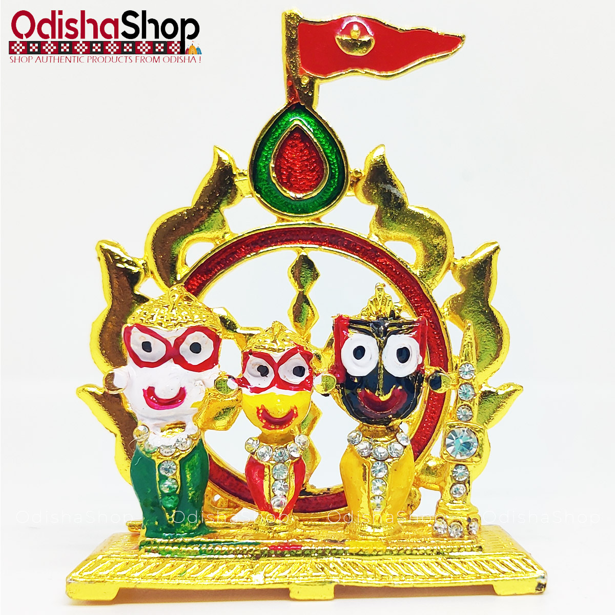 Brass Plate set(the puja item) - Spiritual Items from Jagannath Puri, Odia  for you home temple.