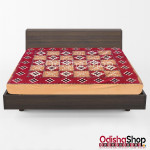 Sambalpuri Cotton Double Bedsheet - Pasapalli Design From OdishaShop