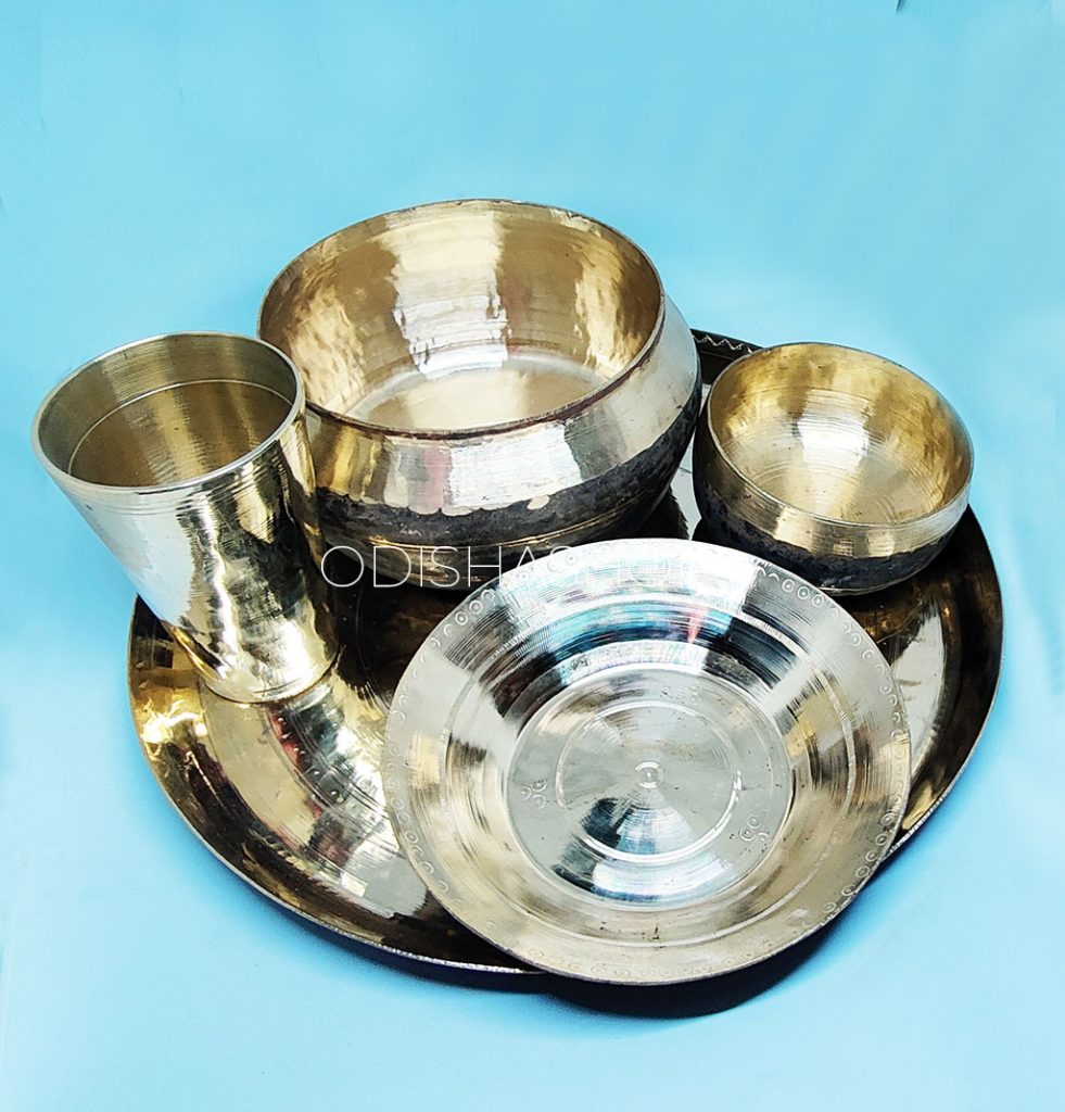 Odisha-Kansa-Utensils-Dinner-Set-1