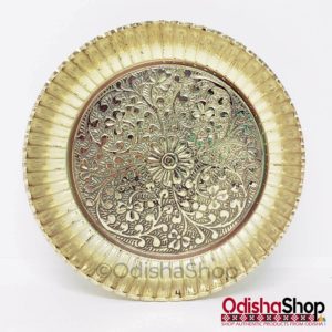 Brass Heavy Weight Plate For Puja From OdishaShop