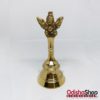 Brass Puja Bell Pooja Ghanti Garuda Ganti for Pooja and Gift Purpose Spiritual Gift (Mid)