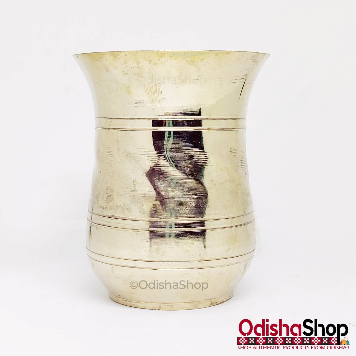 Odisha Kansa Glass Tumbler Handmade