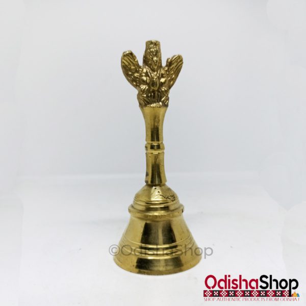 Peetal Garuda Ghanti for Worship Brass Bell (Small)