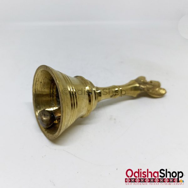 Peetal Garuda Ghanti for Worship Brass Bell (Small)1