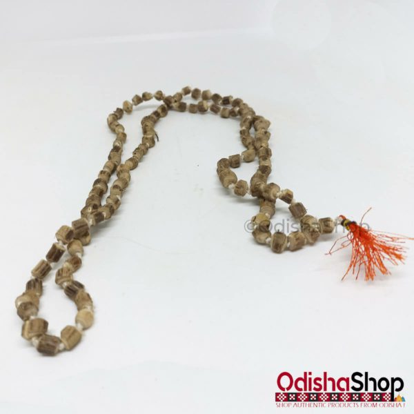 108+1 Wood Rough Beads Original Tulsi Mala from OdishaShop1