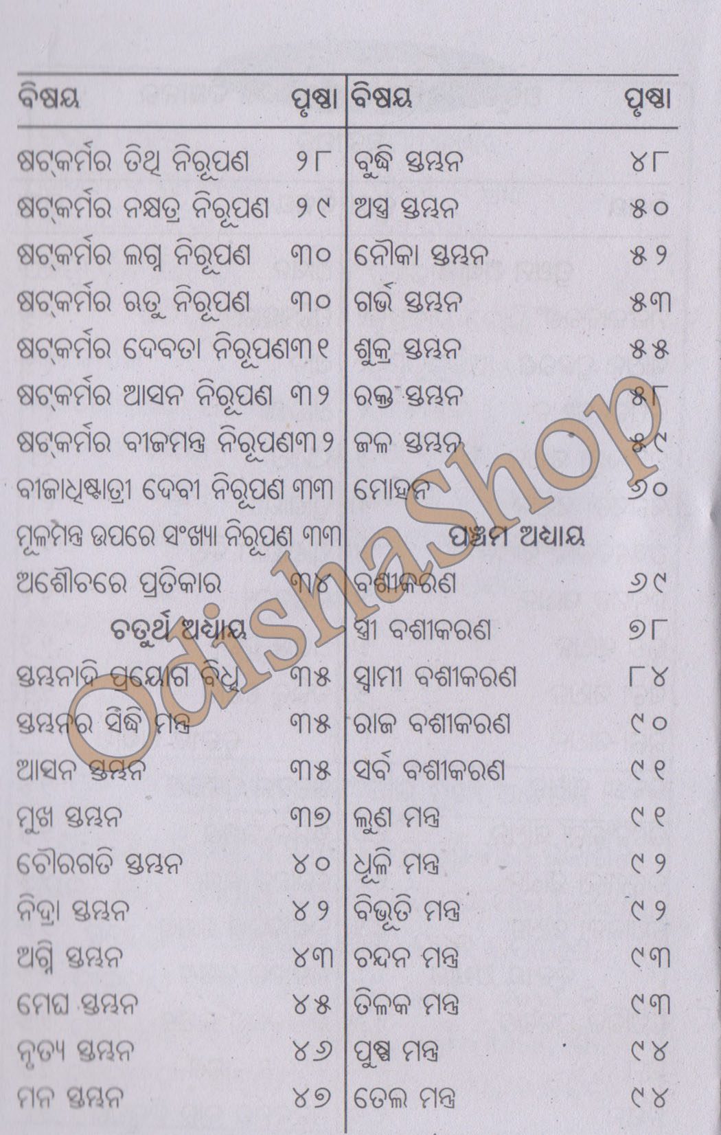 Odia Spiritual Book Adbhuta Mantra Shikshya From Odishashop7